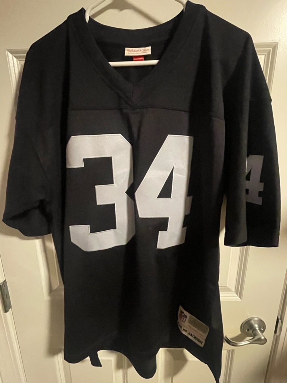 Vintage bo jackson raiders jersey